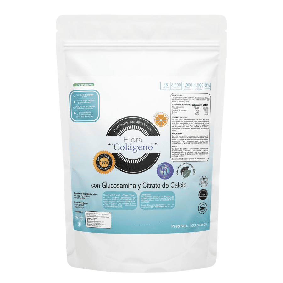 Colágeno con Glucosamina y Calcio